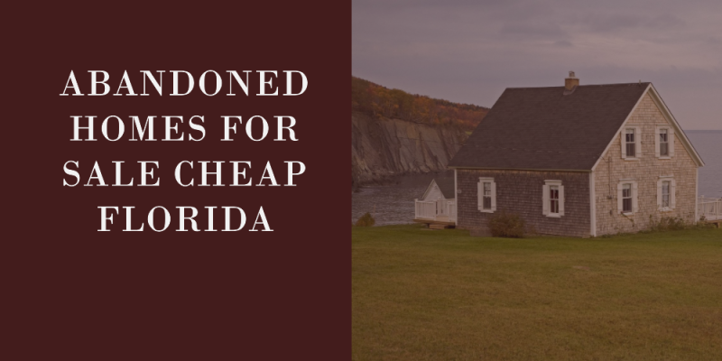 abandoned homes for sale cheap florida