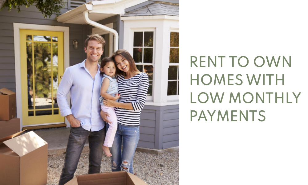 RenttoOwn Homes with Low Monthly Payments Hagan For House