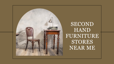 second hand furniture stores near me